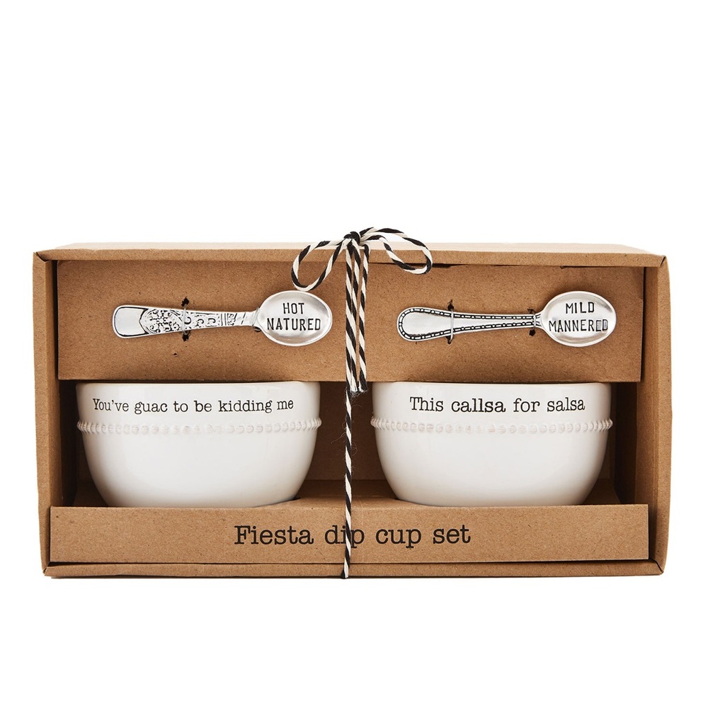 Mud Pie Salsa & Guac Dip Set